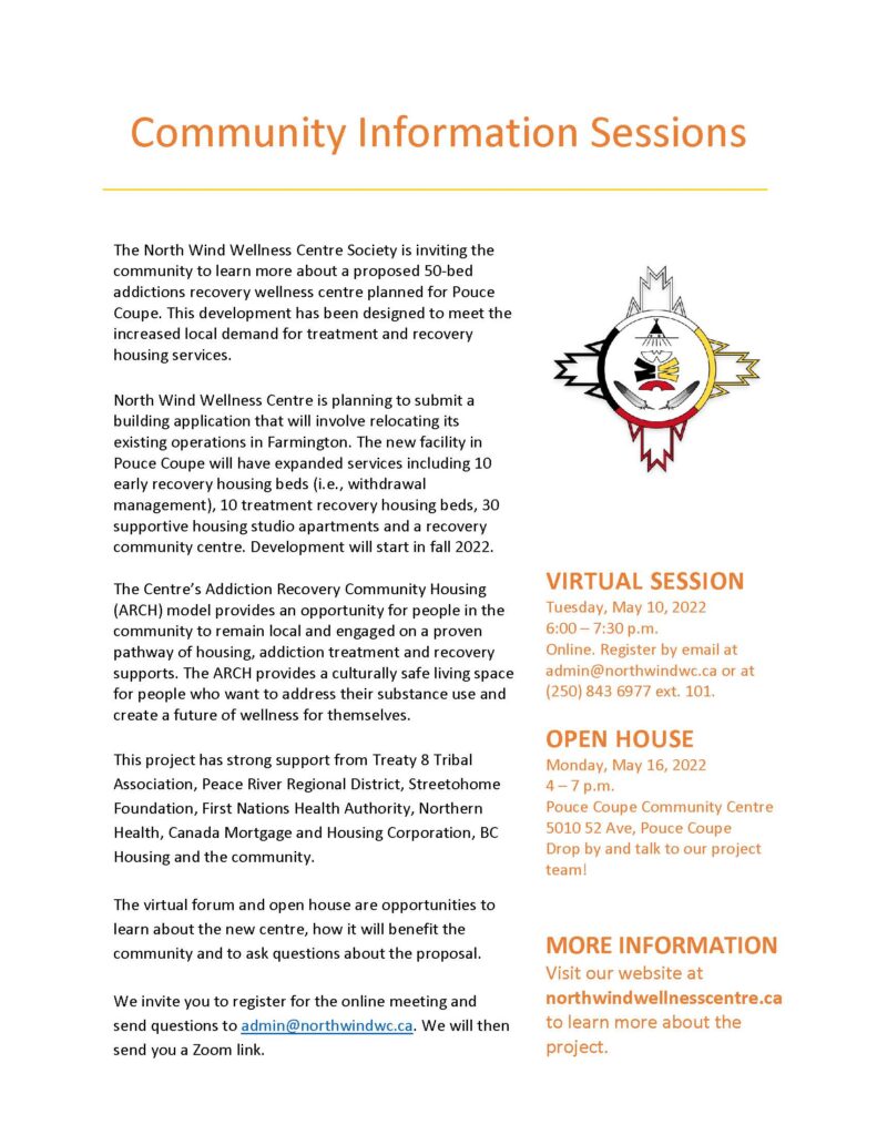 220506F - Poster NWWC Invite Community Information Session
