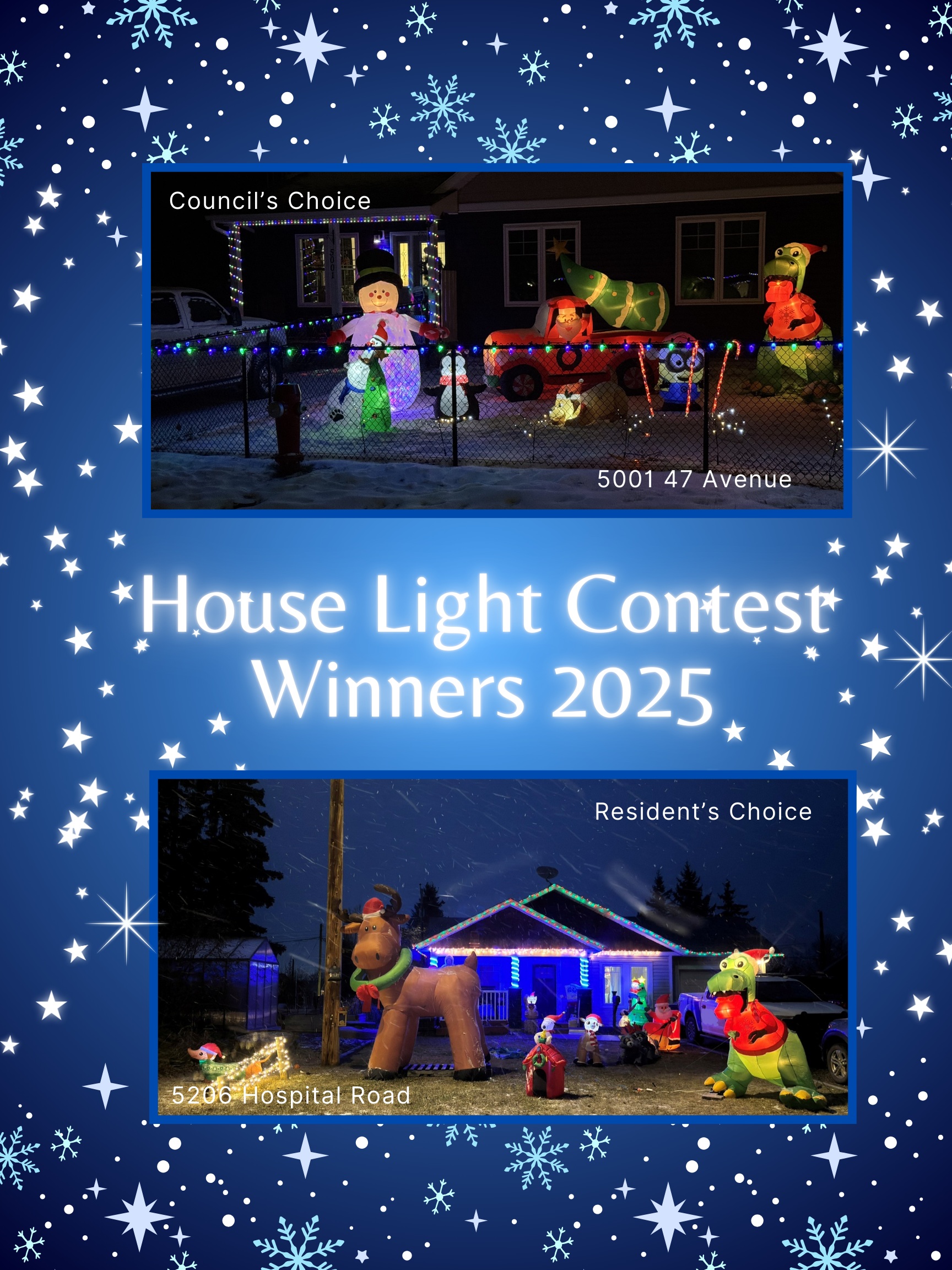 House Light Contest Winners 2025 - 1